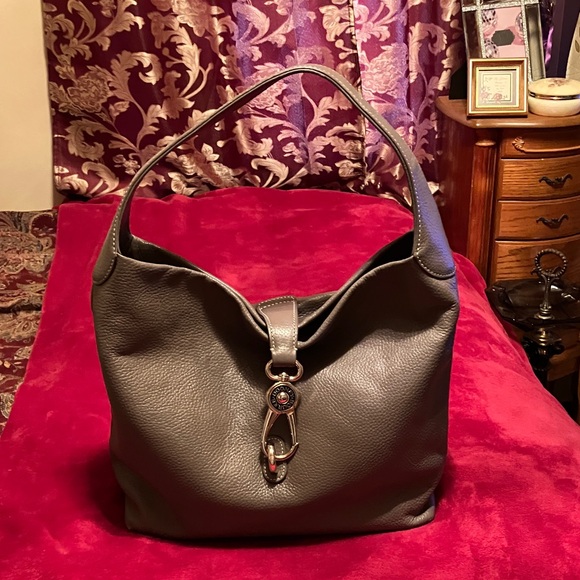 Dooney & Bourkegrain small logo lock SAC shoulder bag
